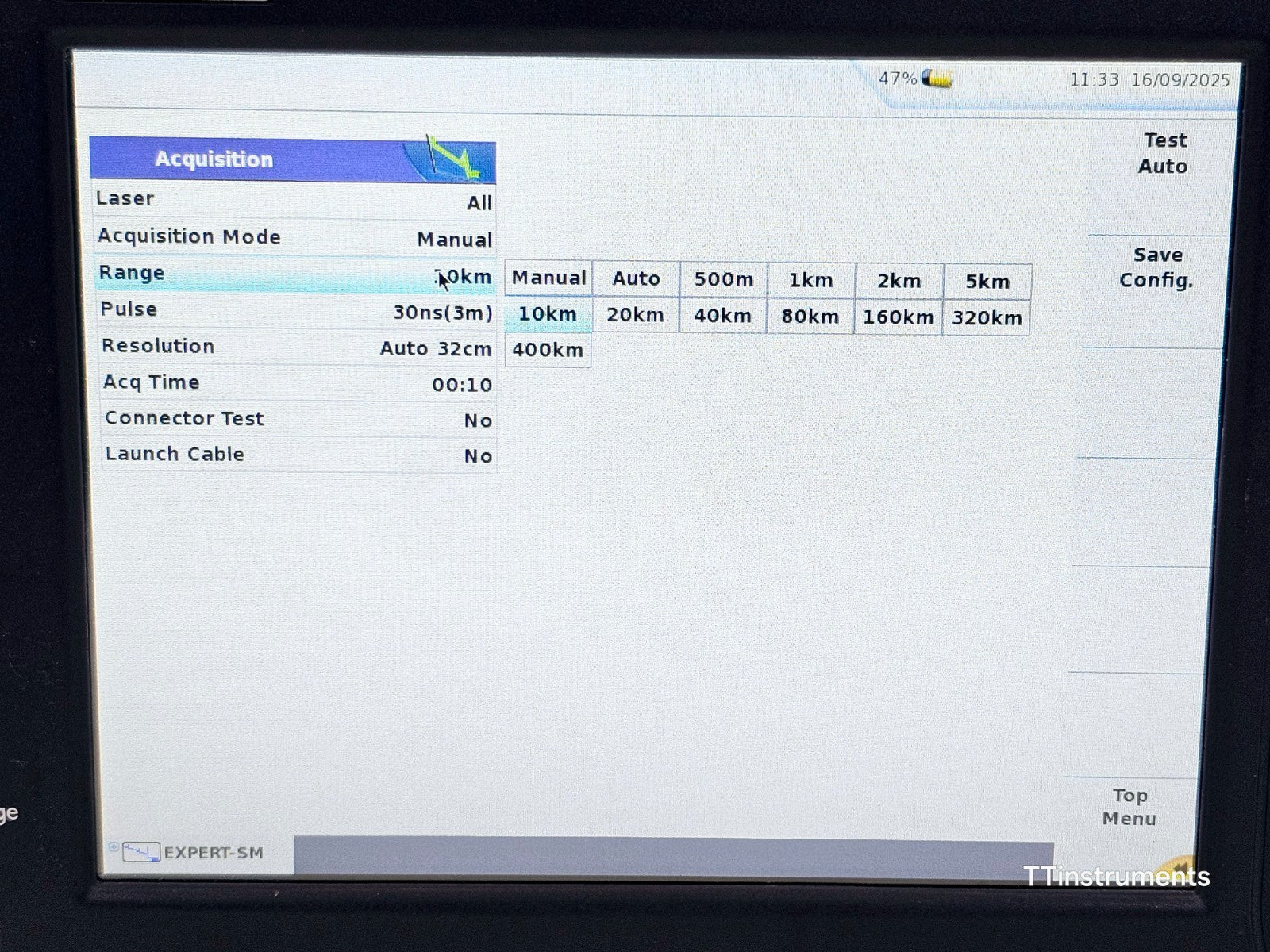 Viavi MTS 6000A V2 with 8126B Singlemode Module OTDR 1310/1550 nm SM APC-SC