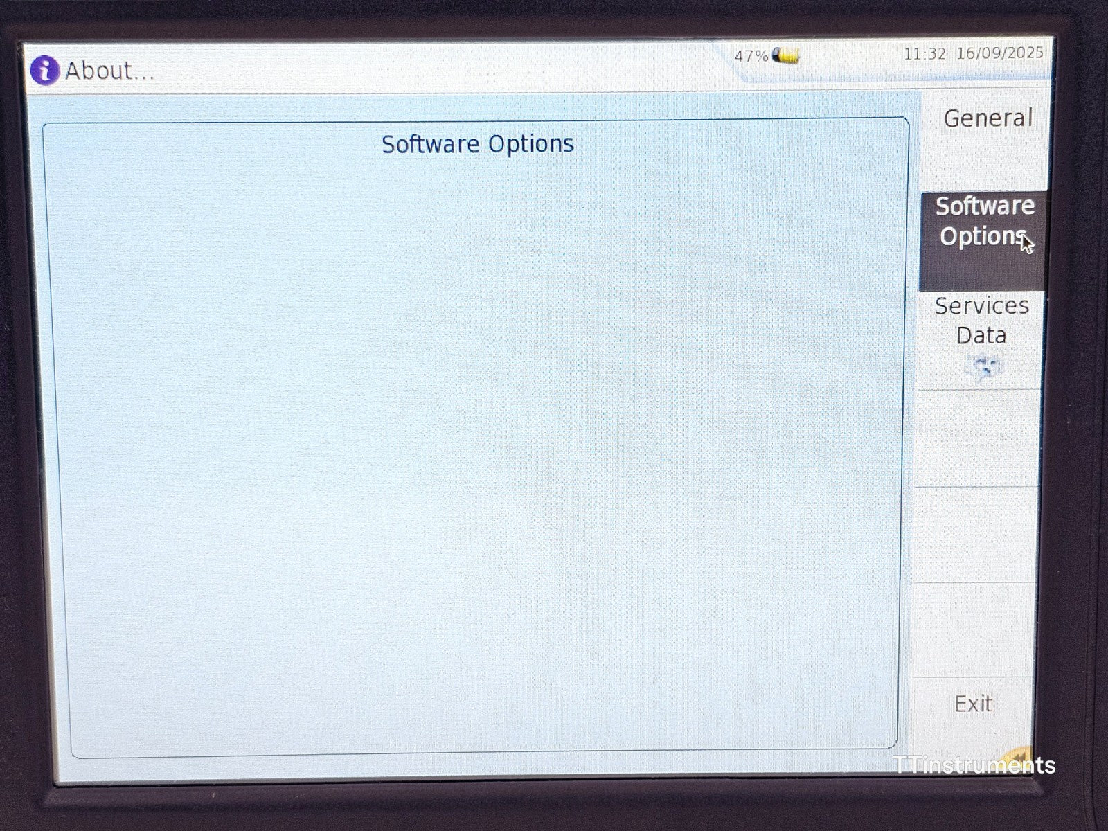 Viavi MTS 6000A V2 with 8126B Singlemode Module OTDR 1310/1550 nm SM APC-SC