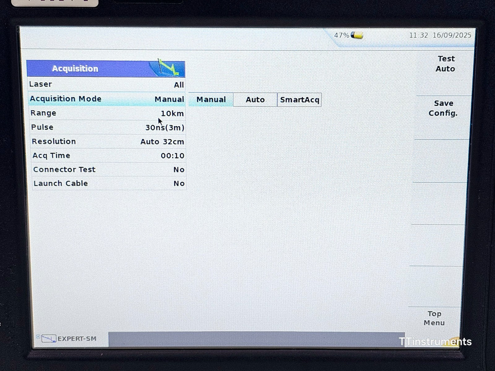 Viavi MTS 6000A V2 with 8126B Singlemode Module OTDR 1310/1550 nm SM APC-SC