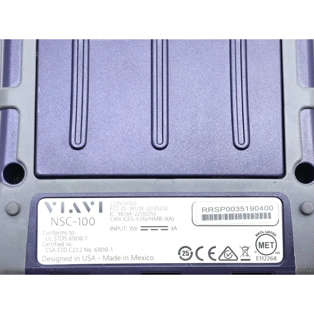 Viavi NSC-100 Network and Service Companion Loopback 1G Ethernet GPON WIFI