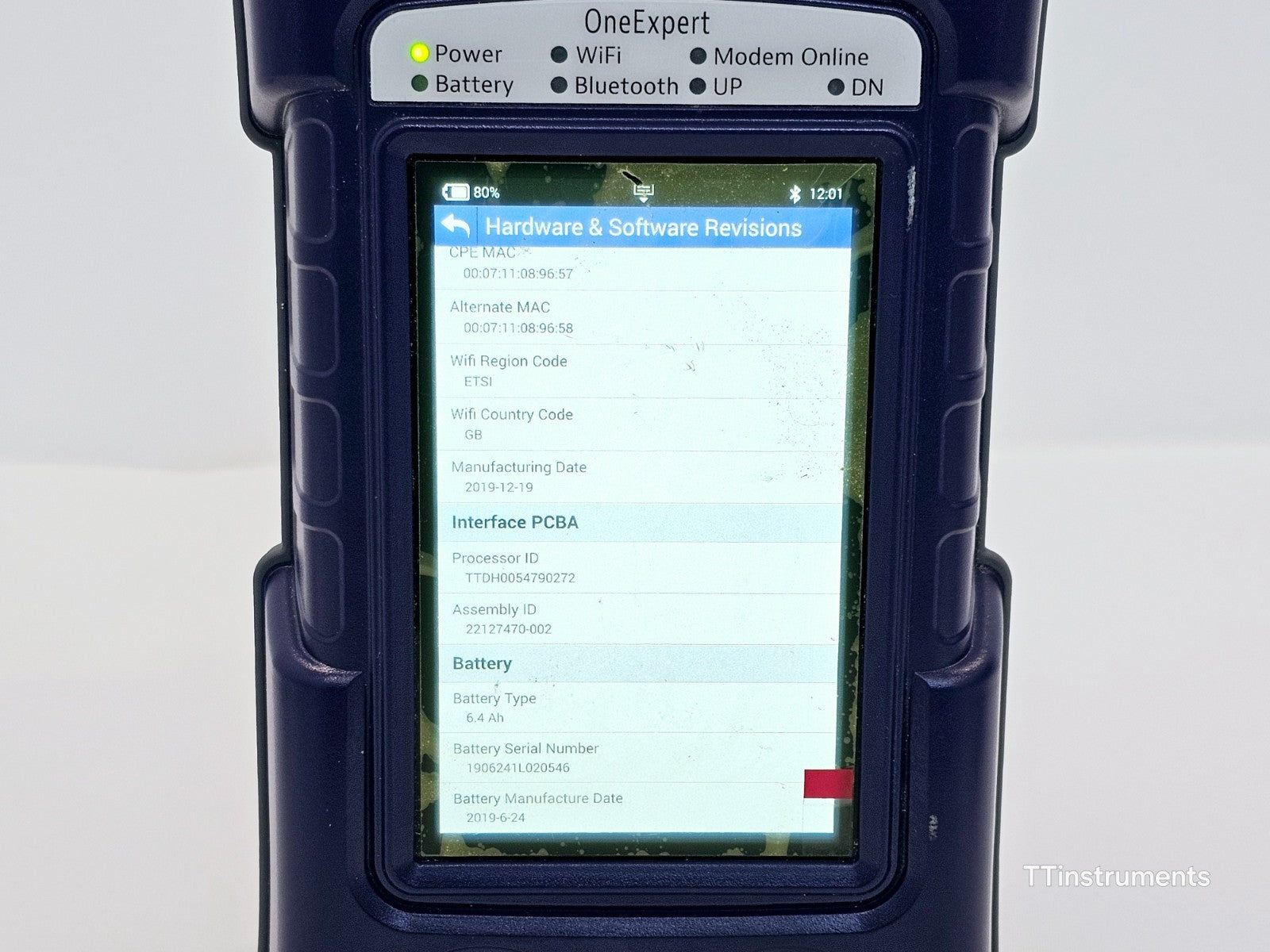 Viavi ONX-220 DSP OneExpert DSAM Meter DOCSIS 3.1 Pro