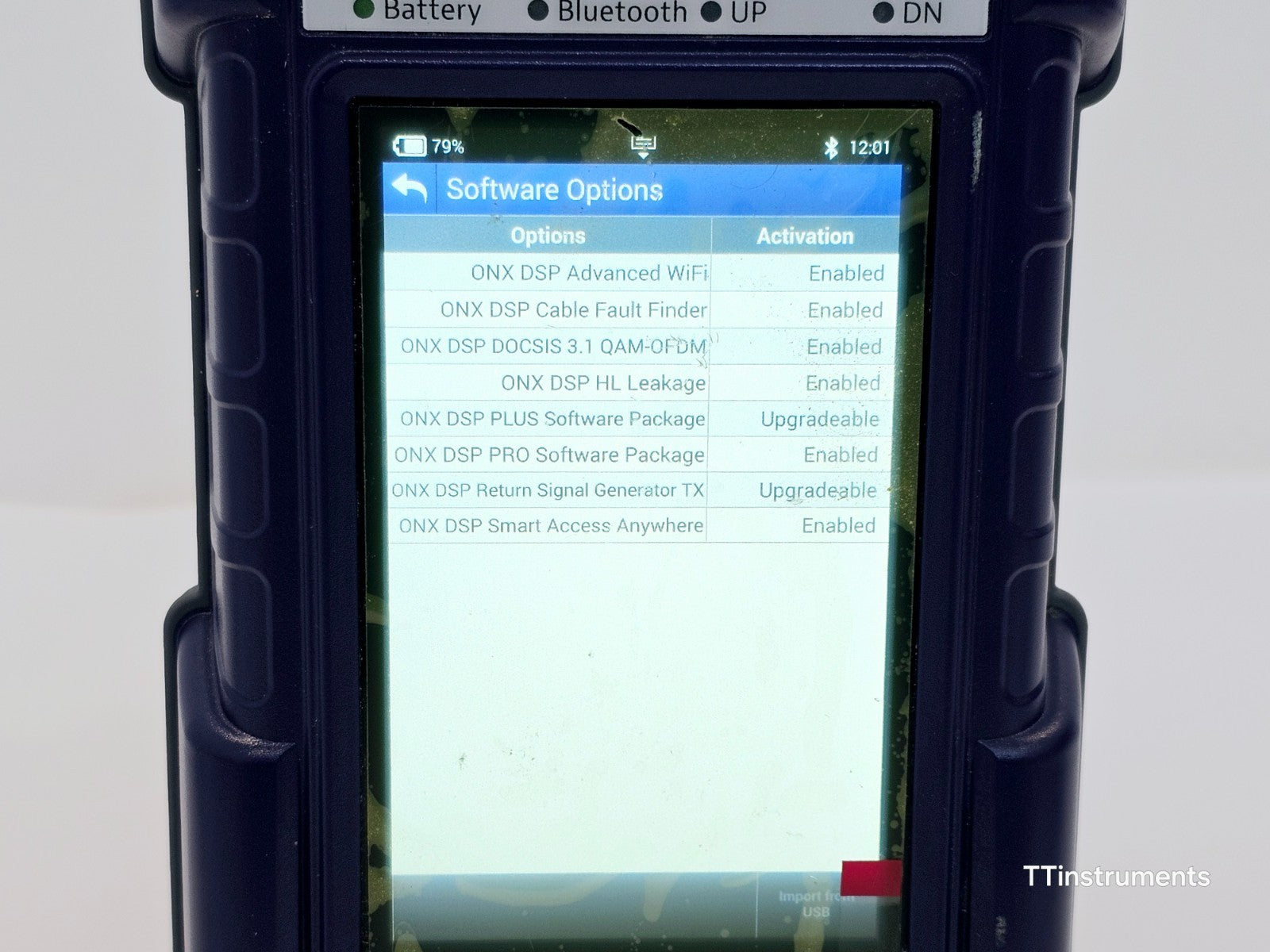 Viavi ONX-220 DSP OneExpert DSAM Meter DOCSIS 3.1 Pro
