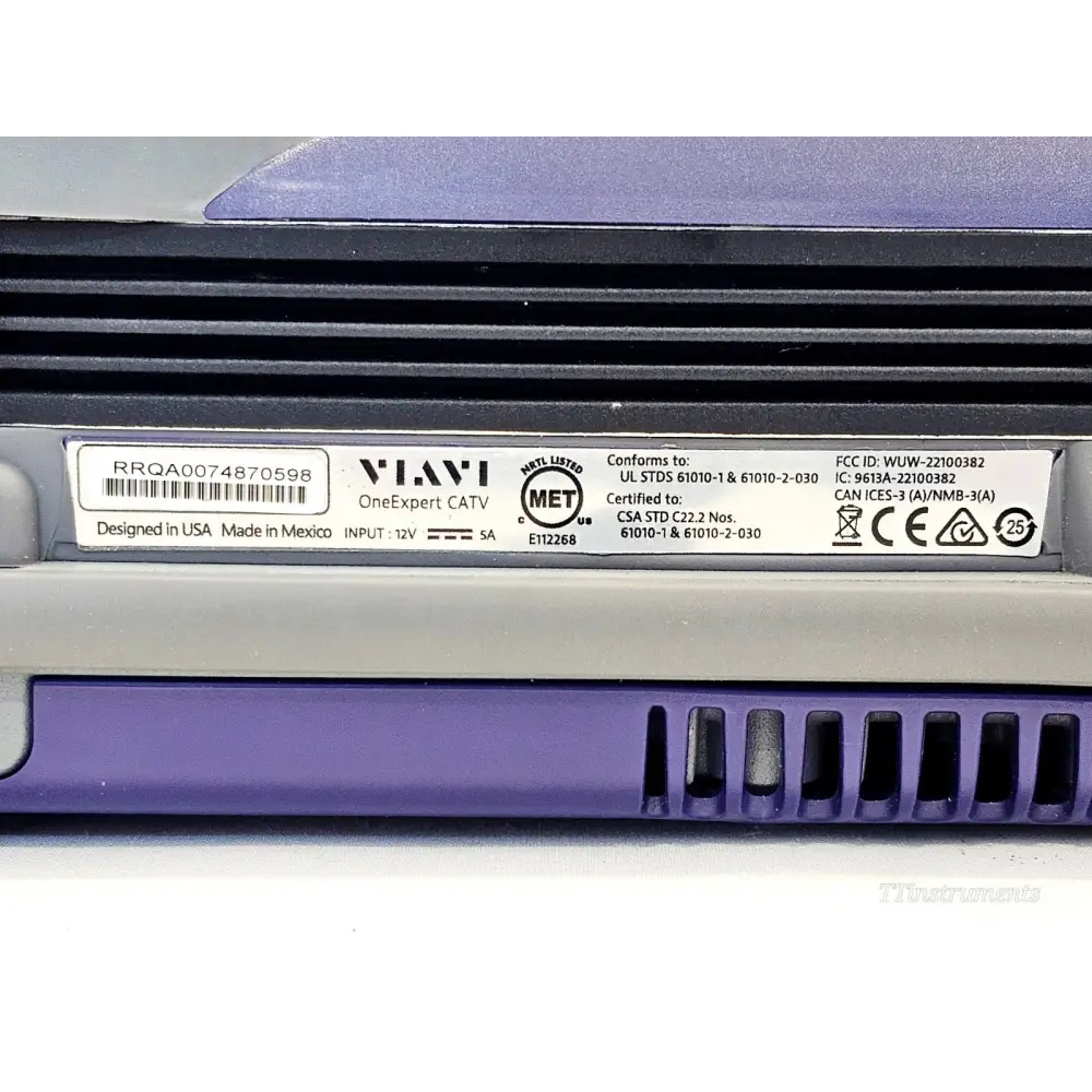 Viavi ONX-630 DSAM Meter DOCSIS 3.1 IPX Package 65/200 MHz 1.2/1.2 GHz8