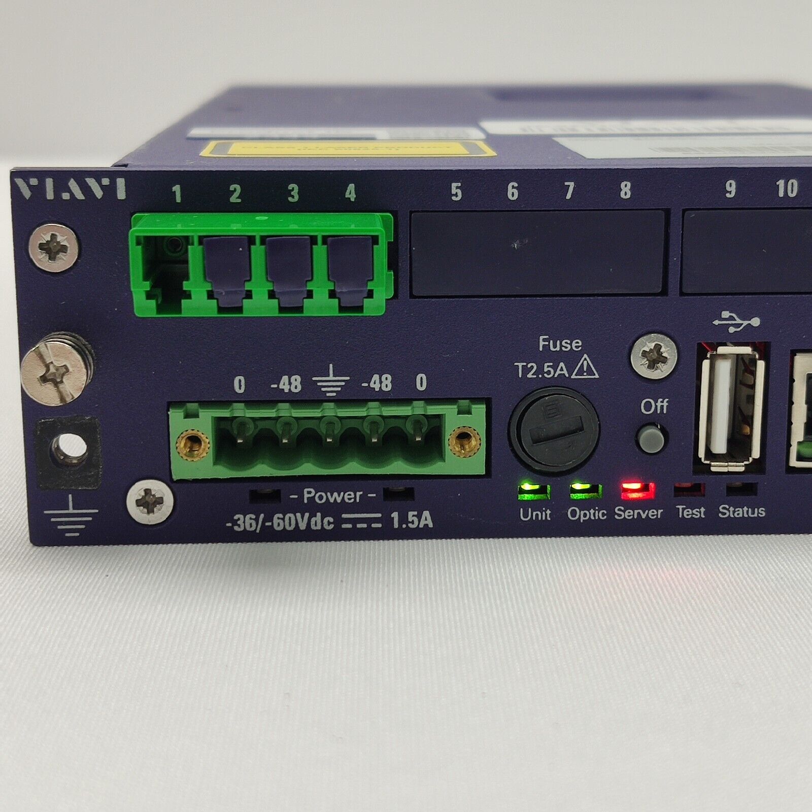 Viavi OTU 5000 EOTDR2-L-A1-COTU OUT OF BAND - C+L - OTDR - MEDIUM RANGE -LC/APC
