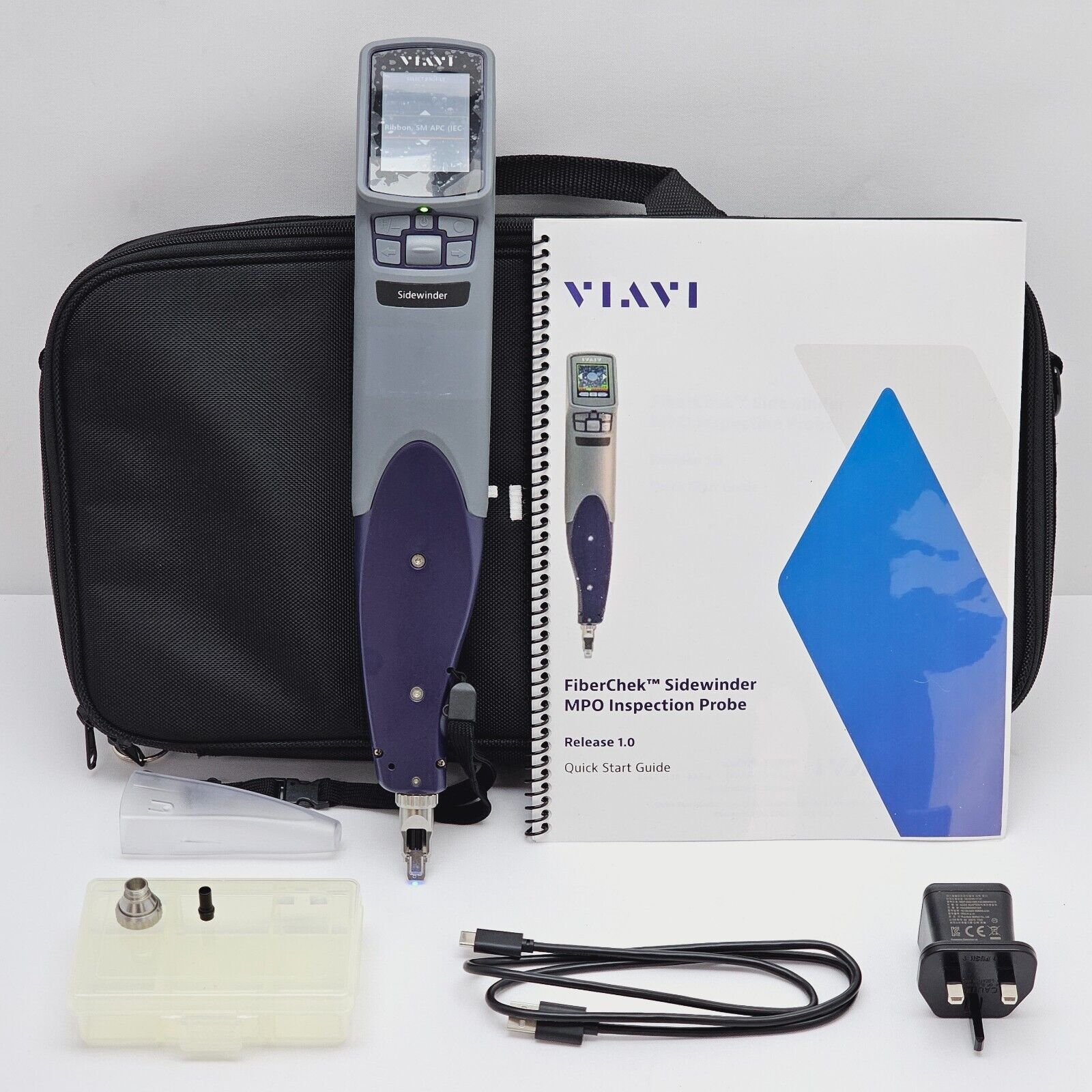 Viavi Sidewinder FiberChek MPO Inspection Fiber Scope 22120028