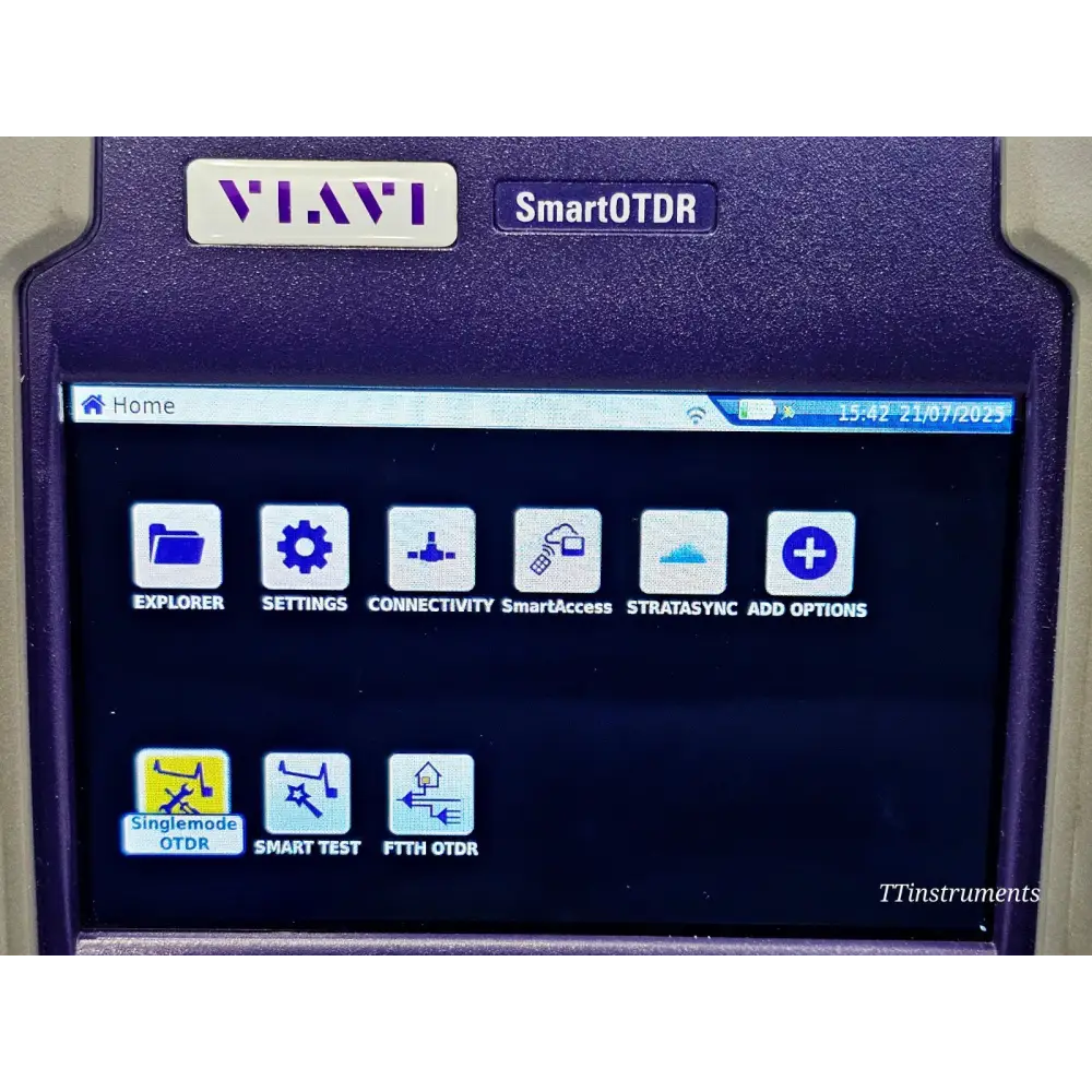 VIAVI SmartOTDR E118FA65 Handheld OTDR APC Live 1650nm9