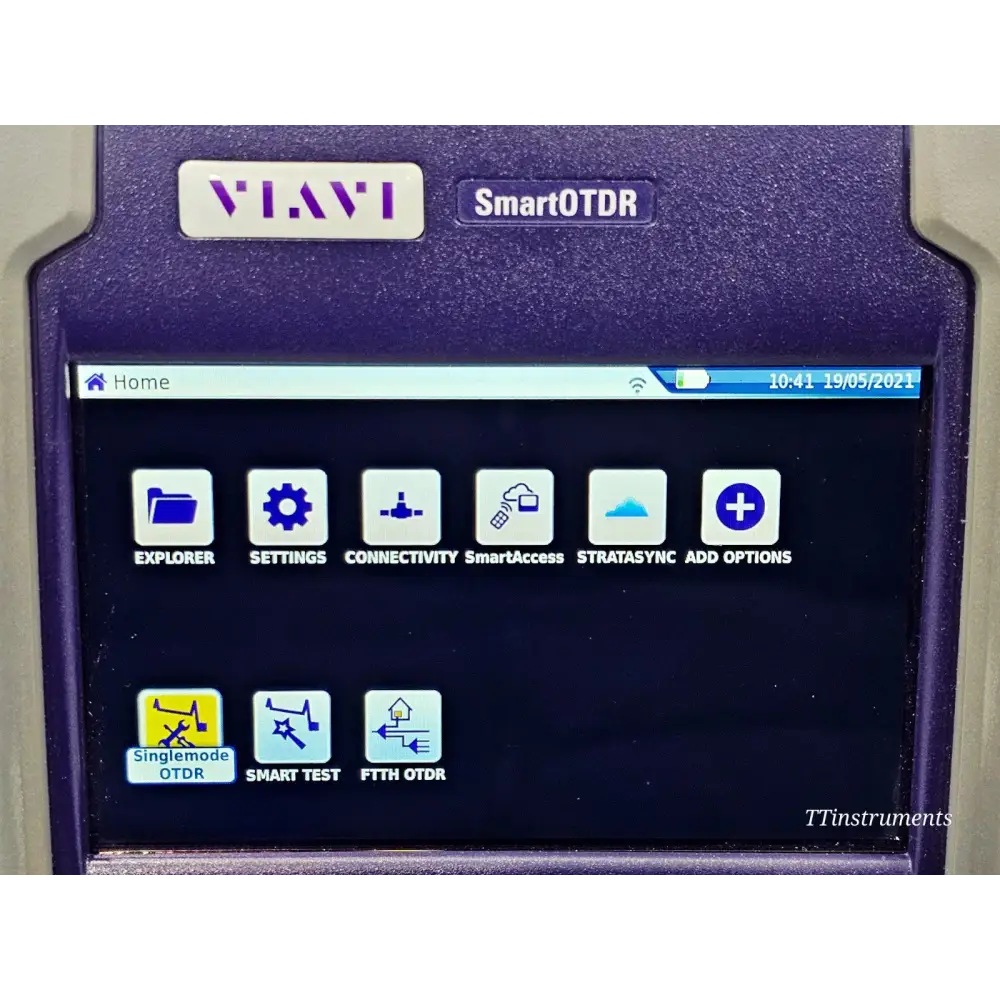 VIAVI SmartOTDR E118FA65 Handheld OTDR APC Live 1650nm New8