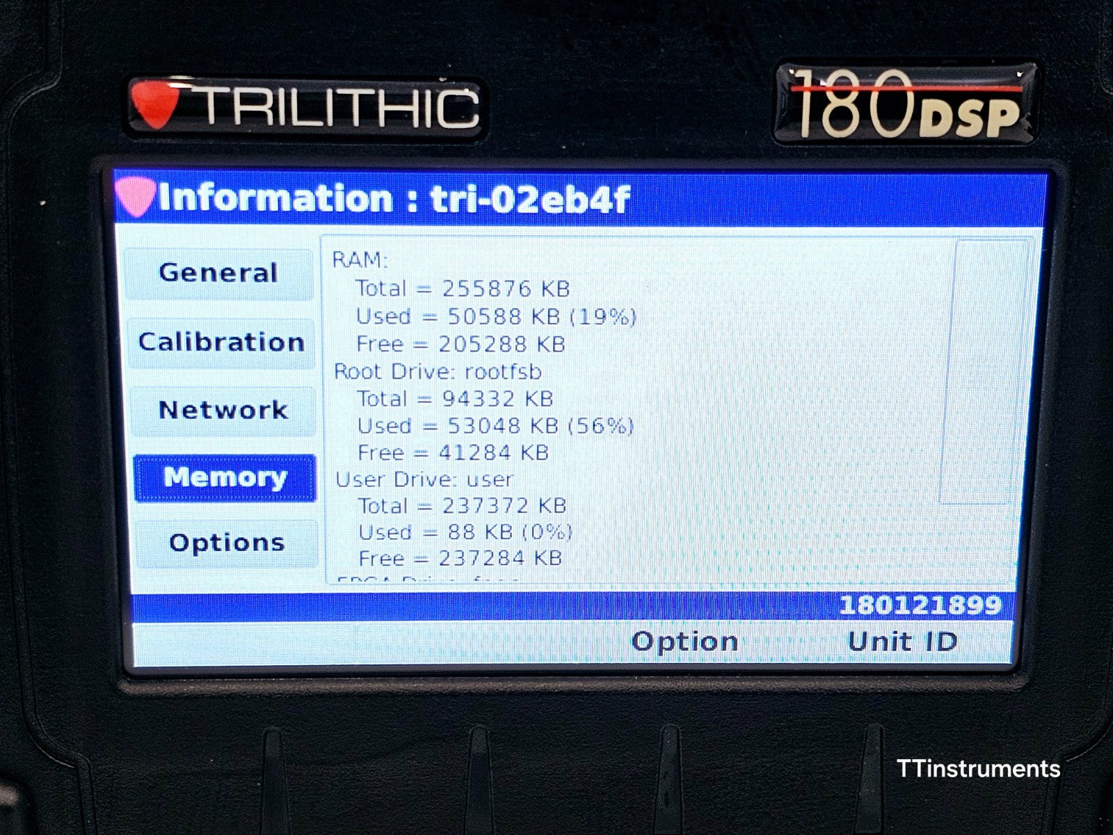 Viavi Trilithic 180 DSP Field Meter Forward Spectrum HUM DUAL RF 180DSP