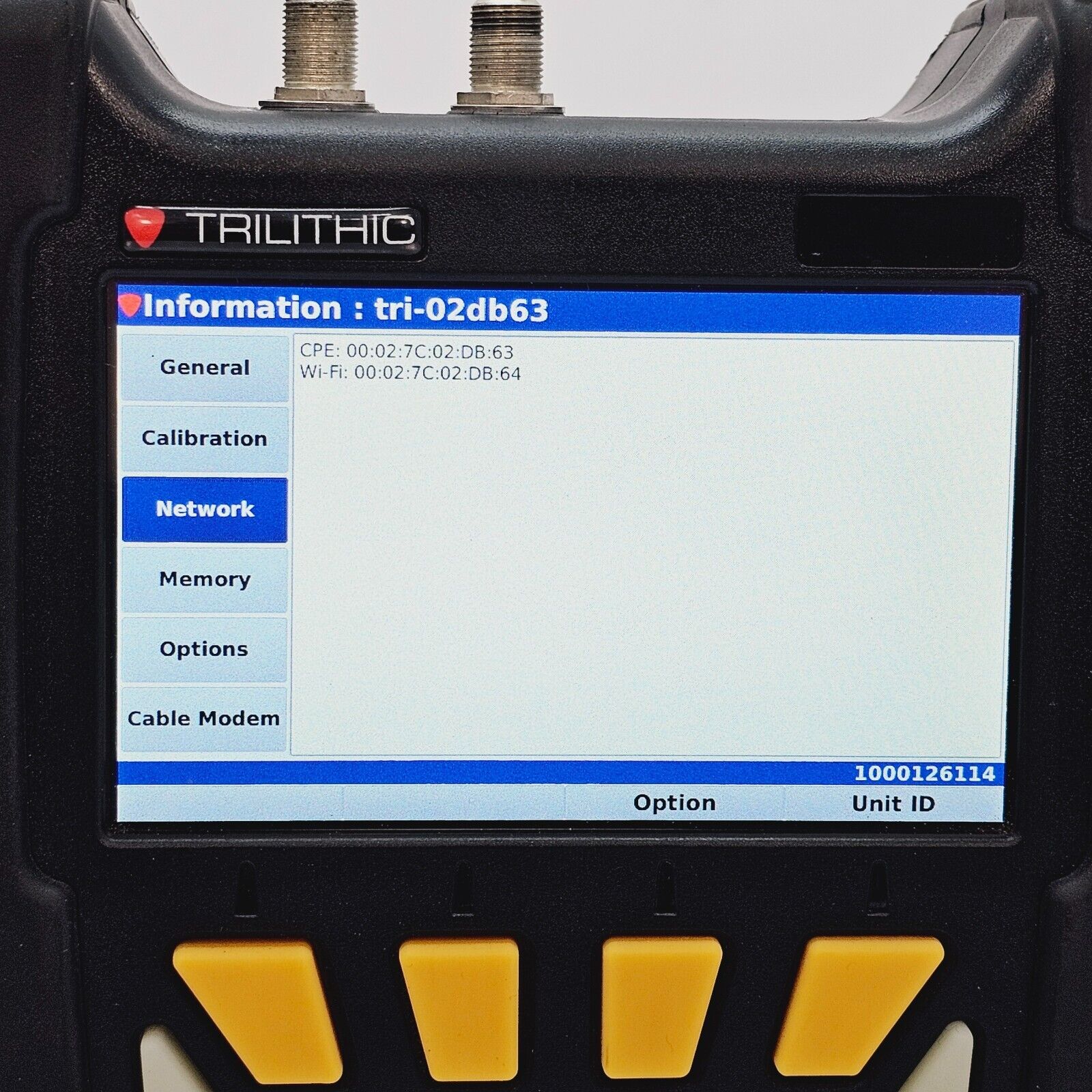 Viavi Trilithic 1G DSP DualRf SST Traffic Control Linear Distortions Frequency R