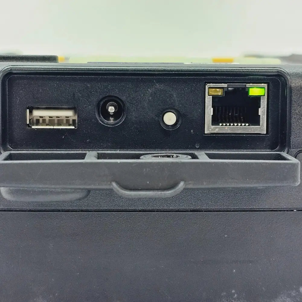 Viavi Trilithic 1G DSP screen showing return spectrum analysis 4 to 110 MHz