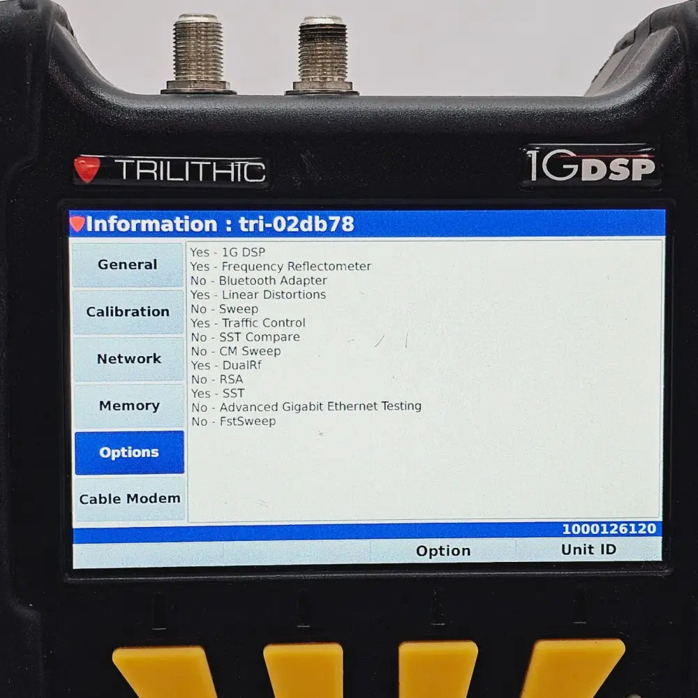 Trilithic 1G DSP power adapter included in the sale