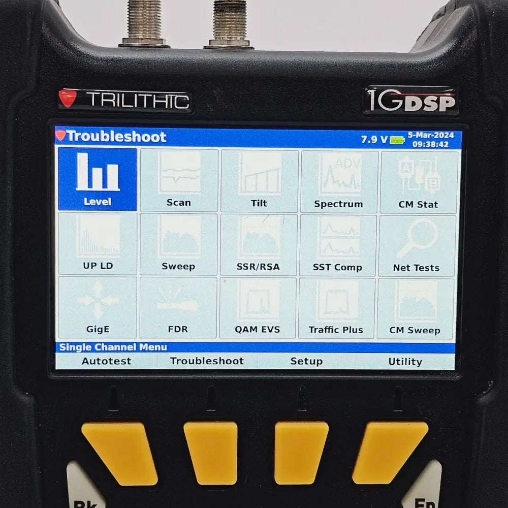 Trilithic 1G DSP protective case exterior view