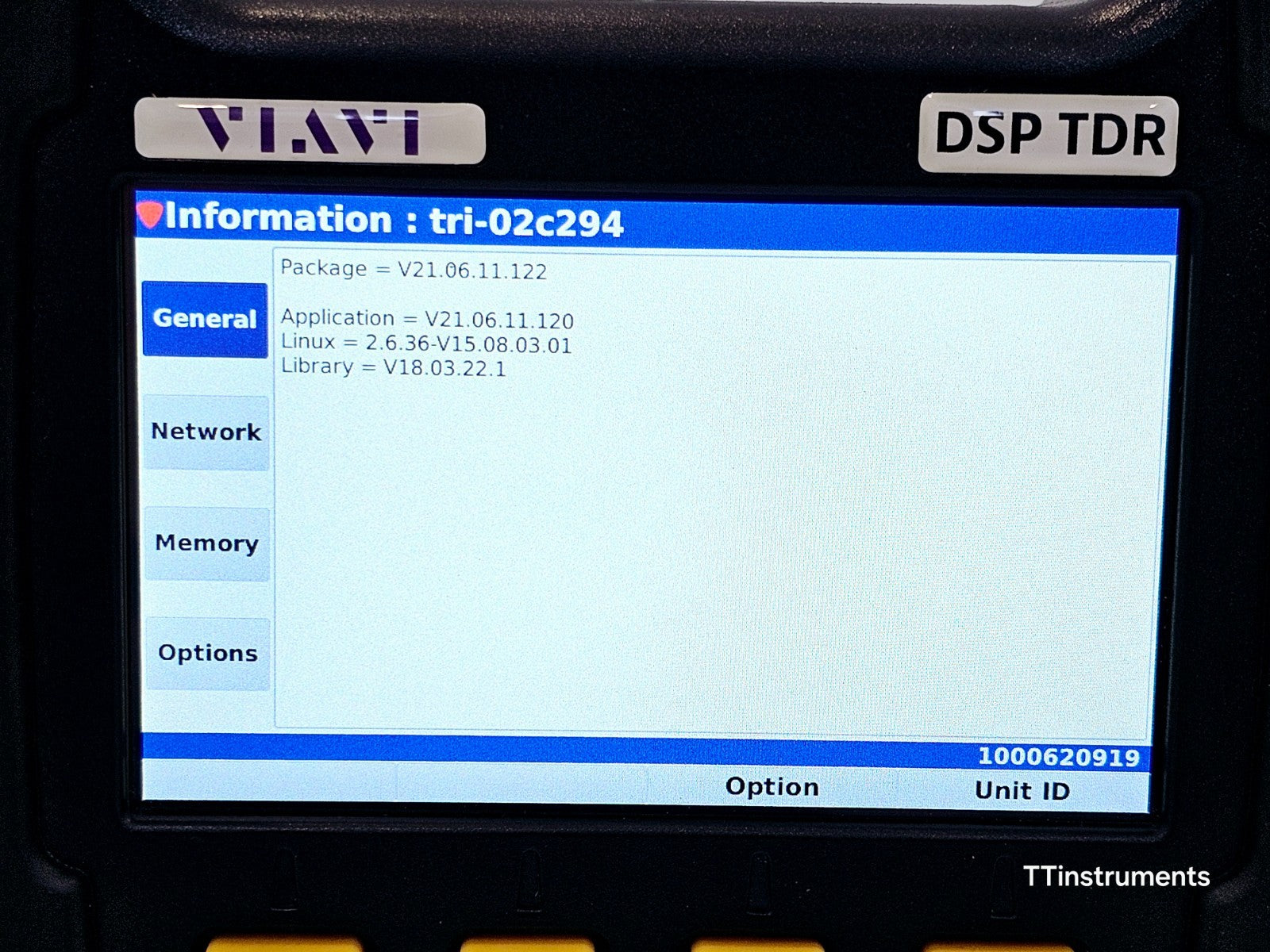 Viavi Trilithic DSP TDR Field Meter