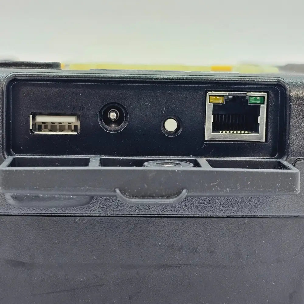Trilithic TDR DSP rear panel and battery compartment view
