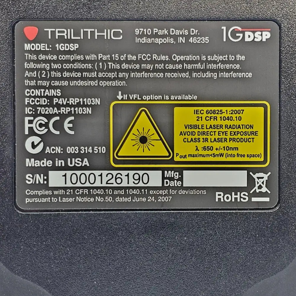 TDR DSP meter and I-STOP probe close-up connection detail