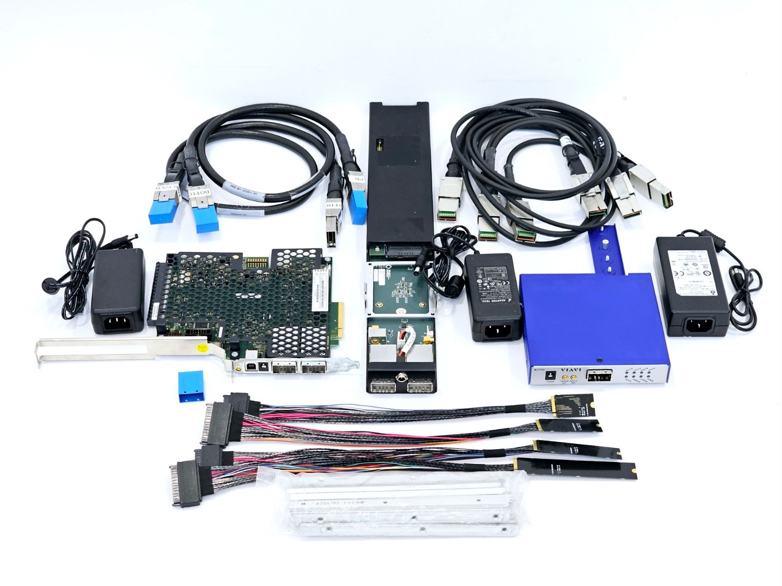 VIAVI XGIG1K PCIe3 X8 Protocol Analyser + M.2 POD + PCIE3 X8 AI CEM + SFF-8639