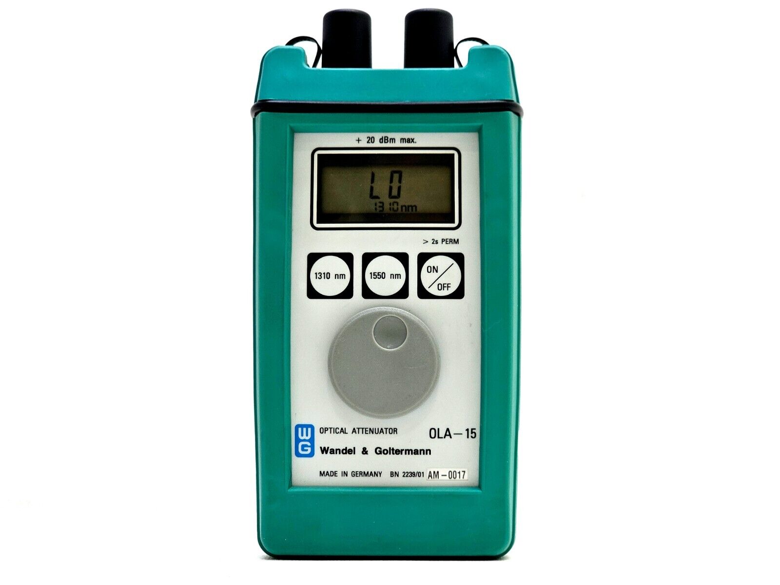 Wandel & Goltermann OLA-15 Optical Attenuator Variable SM 1310 1550 nm 2239/01