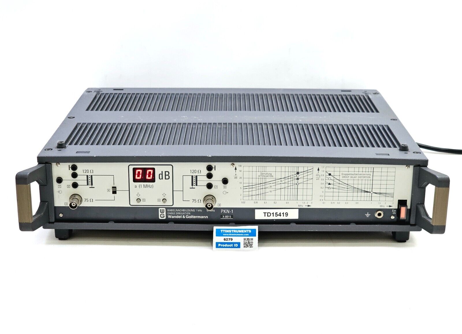 WG Wandel & Goltermann Line Simulator 1 khz - 10 MHz PKN-1 875/01