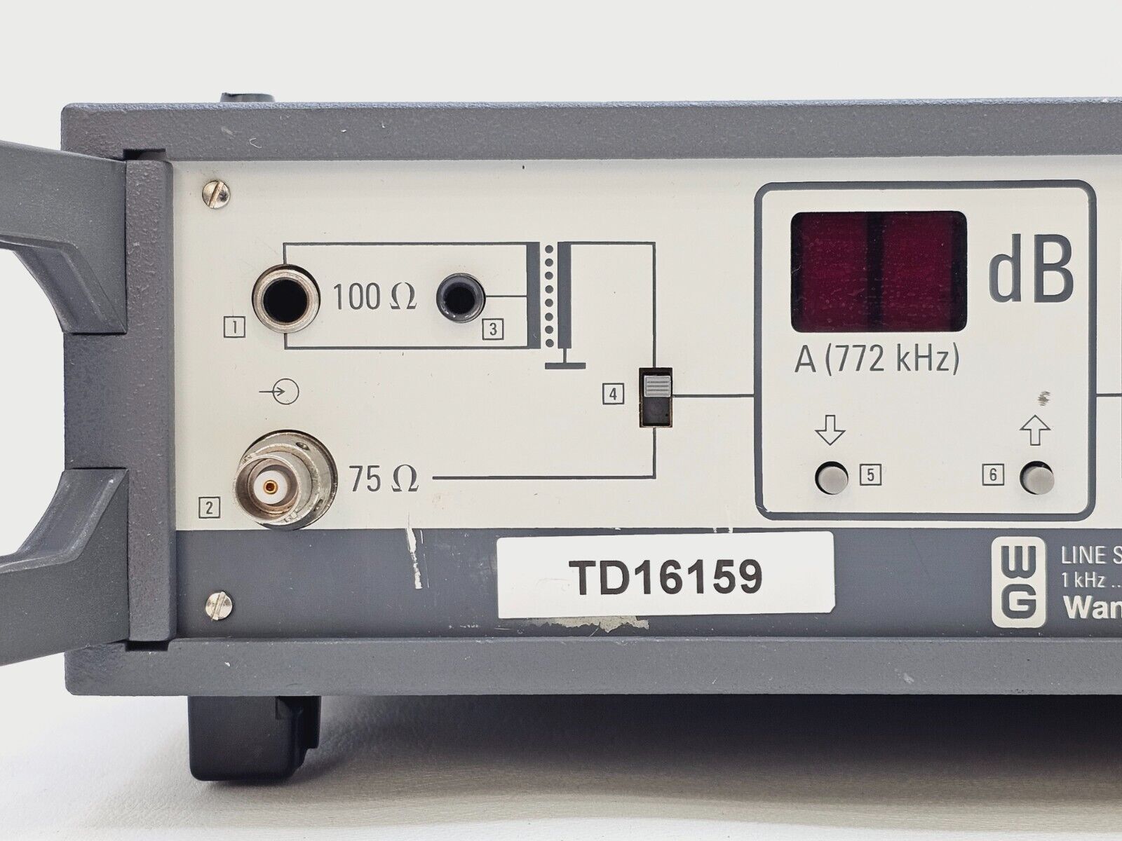 WG Wandel & Goltermann Line Simulator 1 khz - 10 MHz PKN-1 875/02