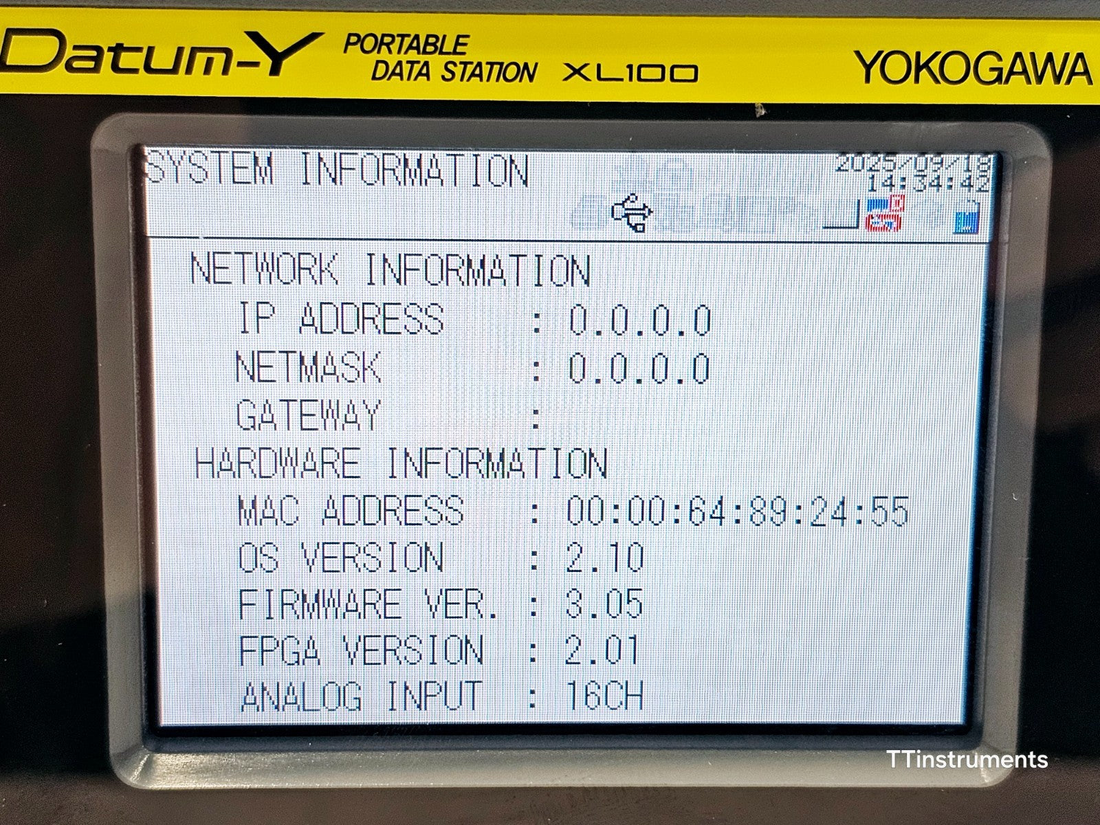 YOGOGAWA DATUM-Y PORTABLE STATION XL100