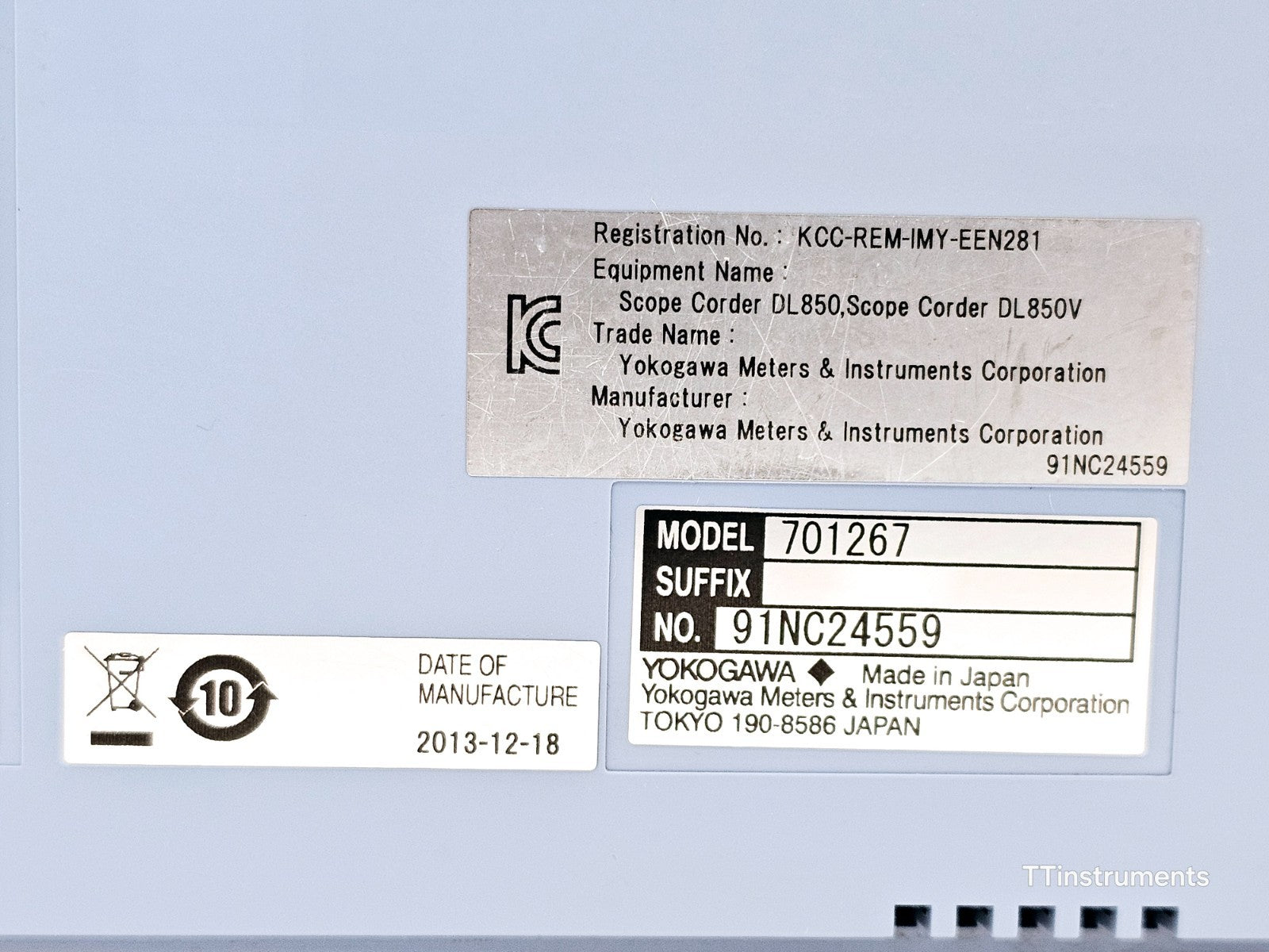 Yokogawa 701267 100kS/s 16bit Isolation Module