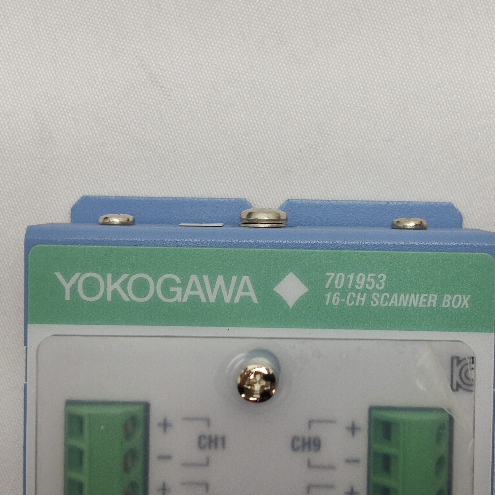 Yokogawa 720221 16-CH Temperature/Voltage Input Module w/ 701953 16-CH Scanner B