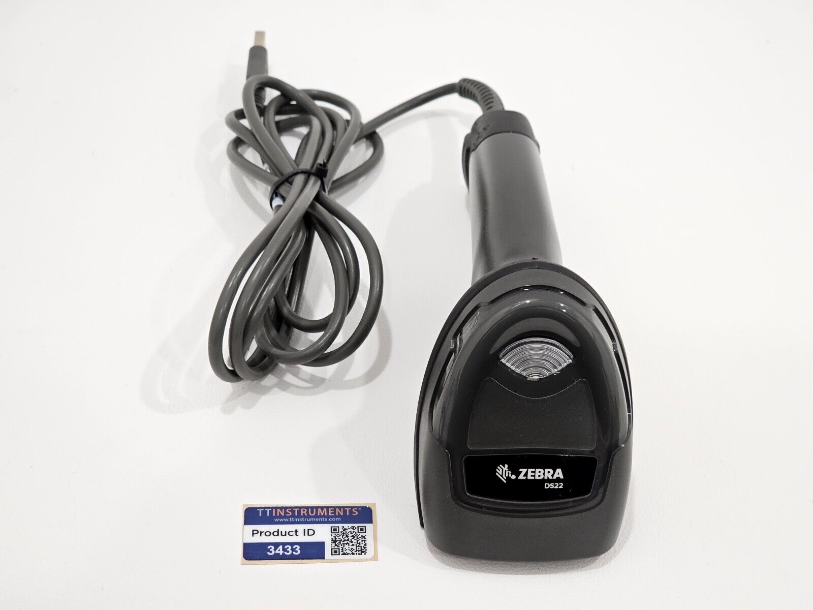 Zebra DS2208-R7U2100AZW 2D Barcode Scanner - Black