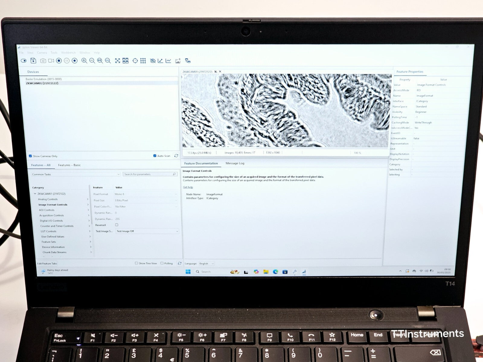 ZEISS Axio Observer Z1 Motorized Microscope with Laptop, Camera and Light Source