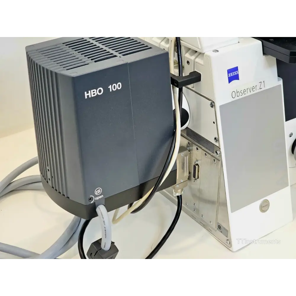 ZEISS Axio Observer Z1 Motorized Microscope with Laptop, Camera and Light Source