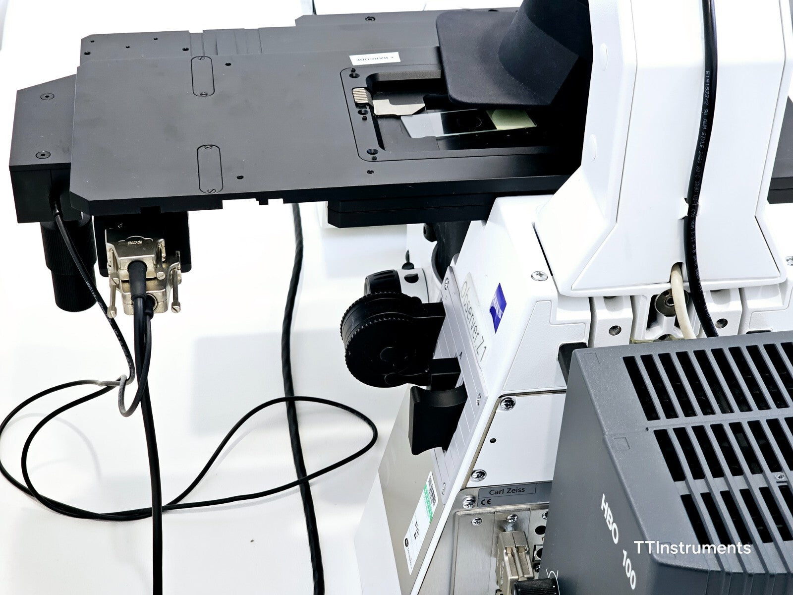 ZEISS Axio Observer Z1 Motorized Microscope with Laptop, Camera and Light Source