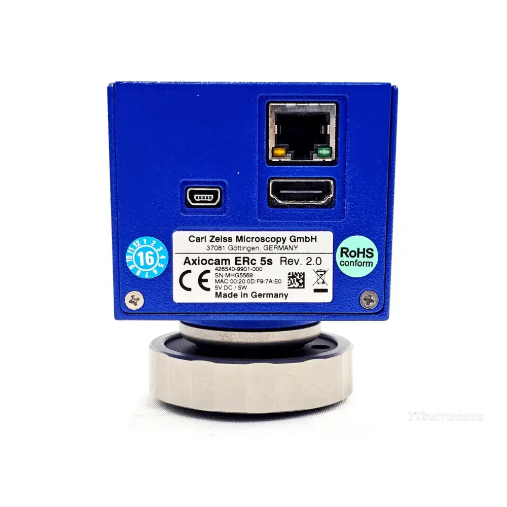 Zeiss Axiocam ERc 5s 426540 Microscope Camera w/ Dual USB Cable3