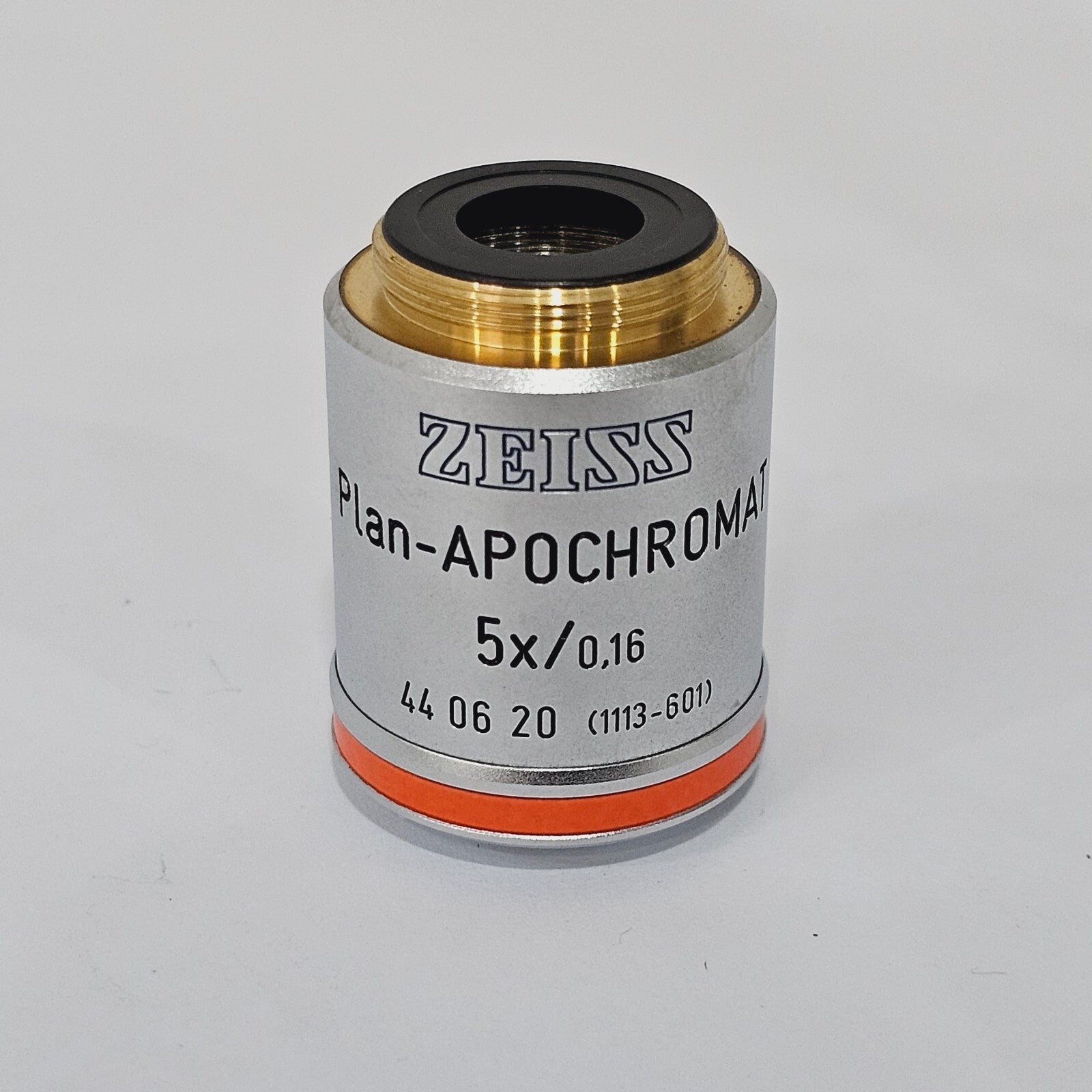 ZEISS Plan-APOCHROMAT 5x/0.16 44 06 20 (1113-601) Microscope Objective