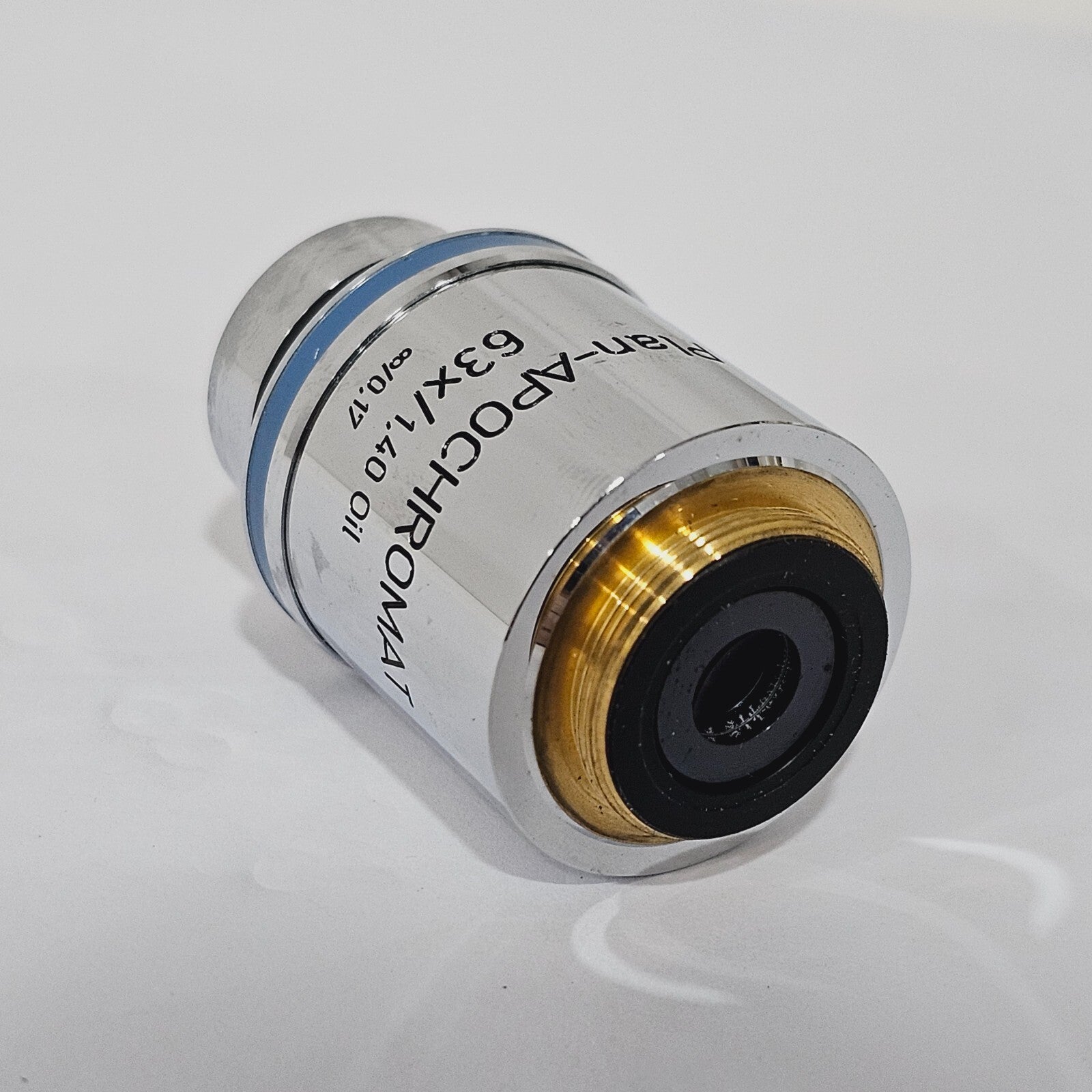 ZEISS Plan-APOCHROMAT 63x/1.40 Oil 44 07 60 (03) Oil Microscope Objective Lens
