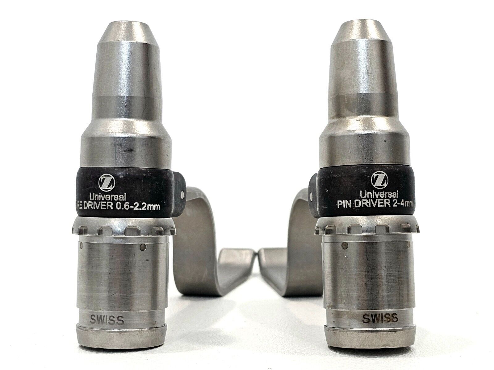 Zimmer Universal Power System Electric Handpieces With Case And Attachments