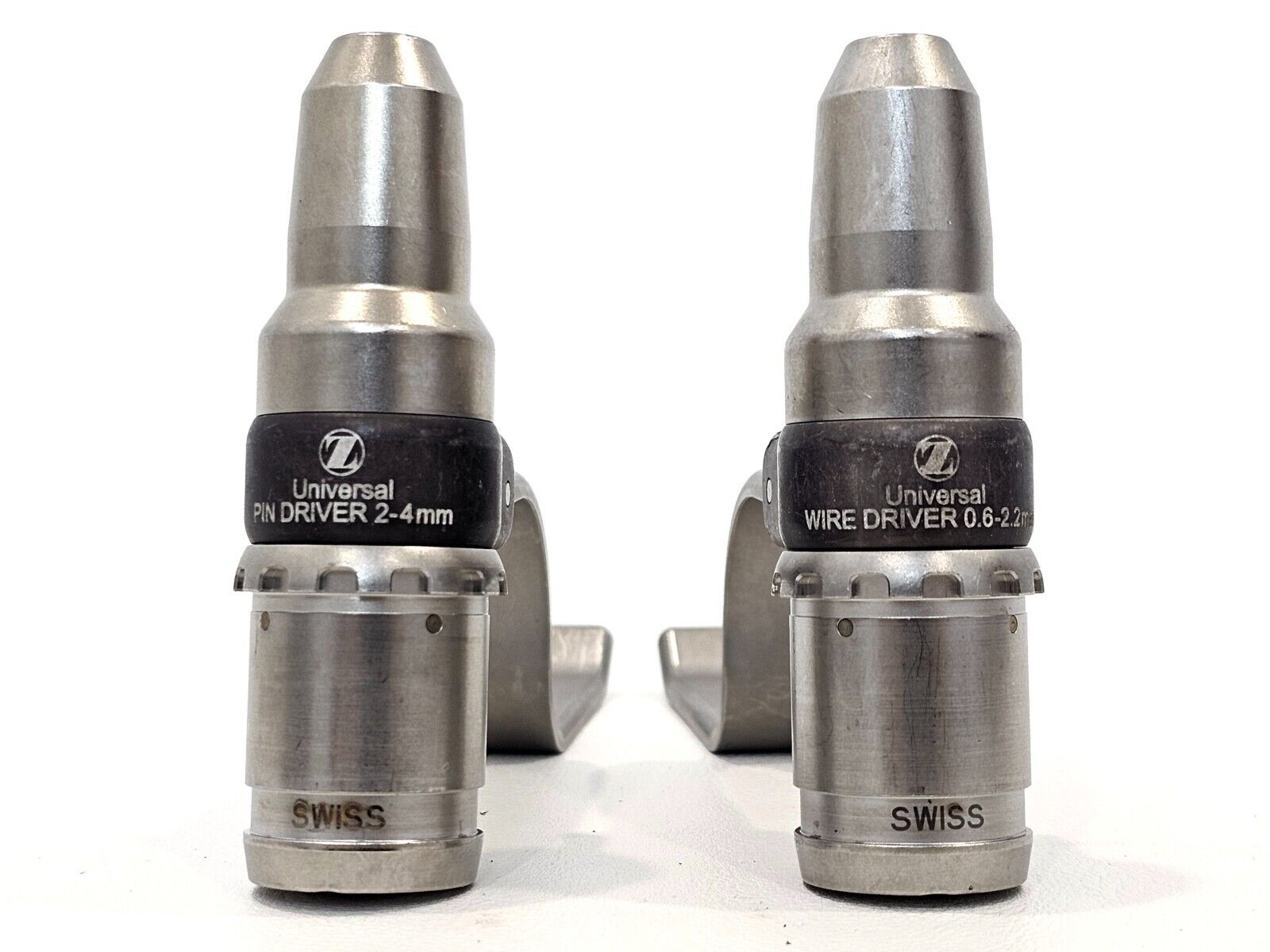 Zimmer Universal Power System Electric Handpieces With Case And Attachments