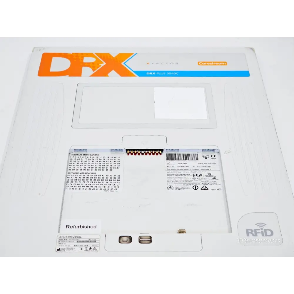 2014 Mobile X-Ray System - Carestream DRXR-1 with DRX PLUS 3543C Detector 2016