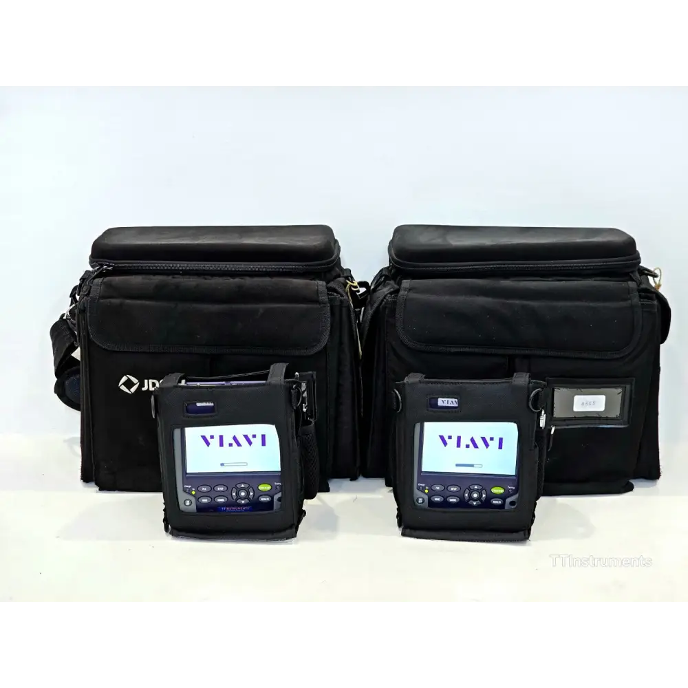Viavi JDSU MTS 2000 V2 OTDR mainframe with 4138 MP49 module, front view