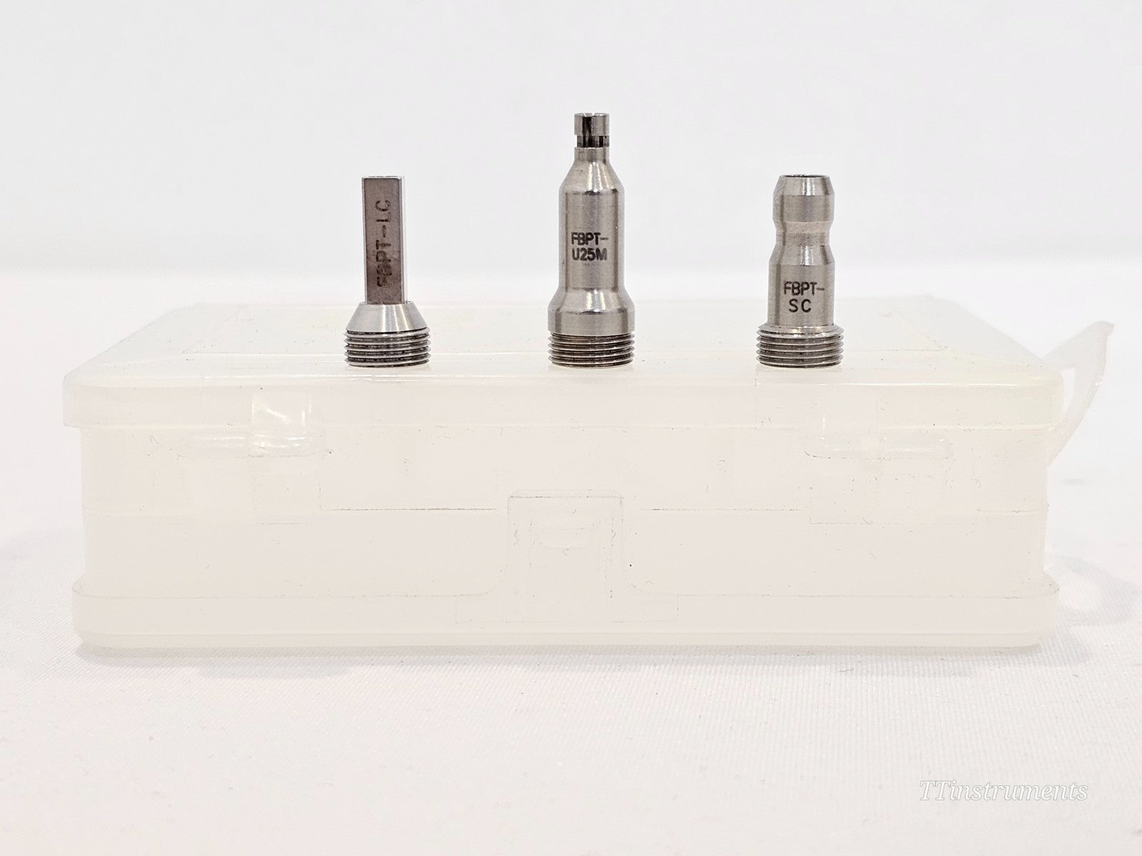 3x Viavi JDSU FBPT Tips U25M (2.5 mm) Patchcord + SC and LC bulkhead