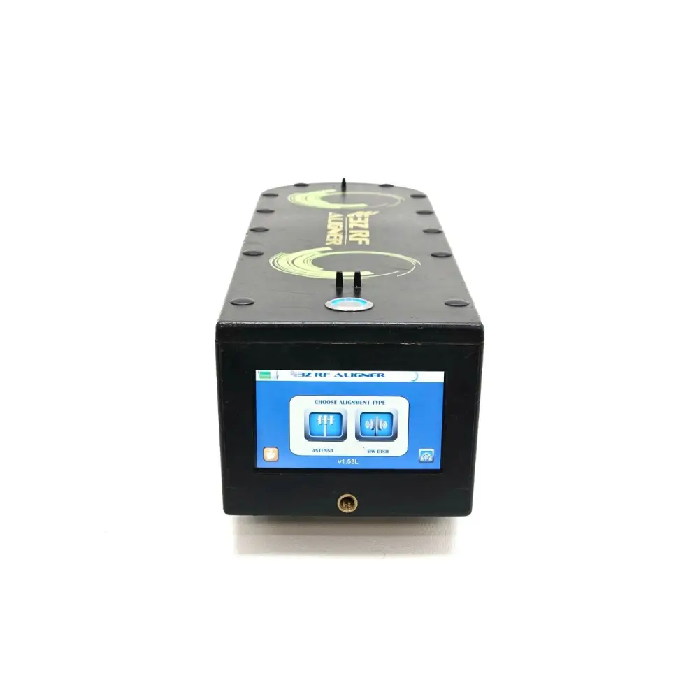 3Z Telecom RFA1000 RF Aligner front view showing touchscreen display