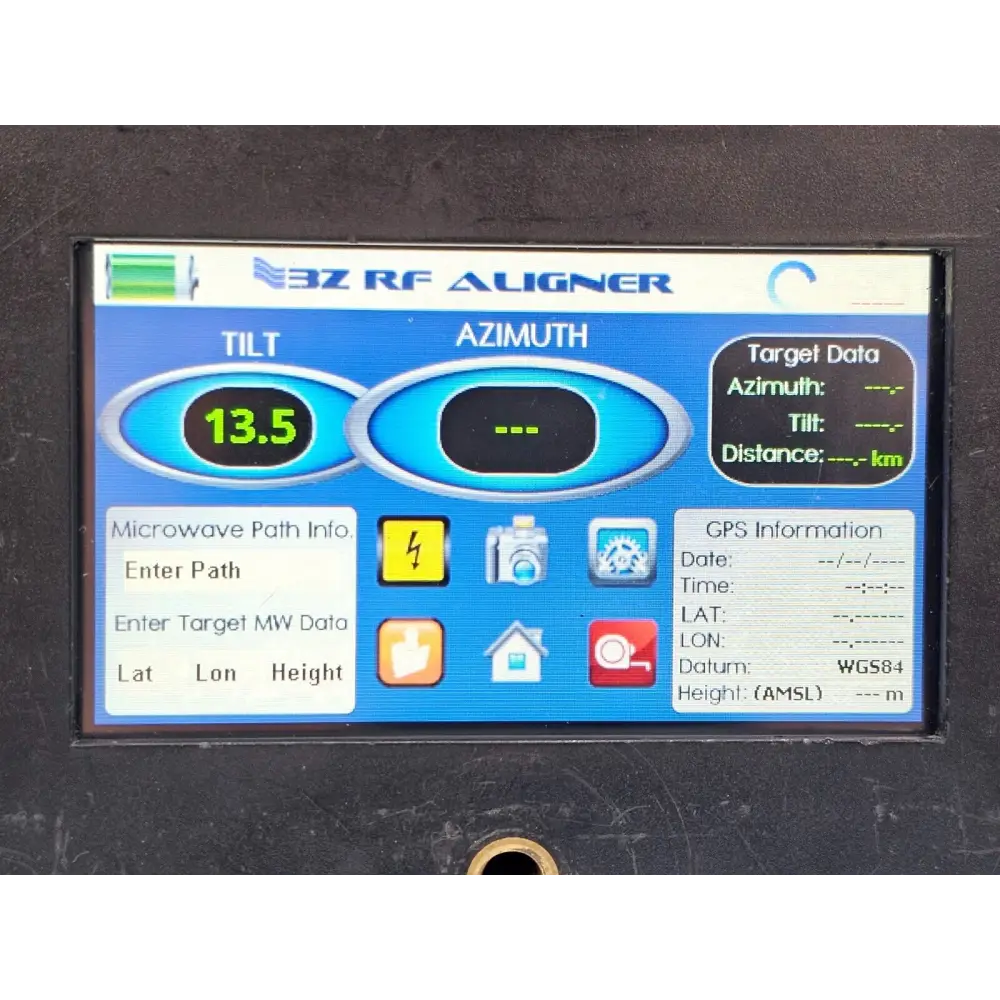 RFA1000 RF Aligner with included accessories laid out