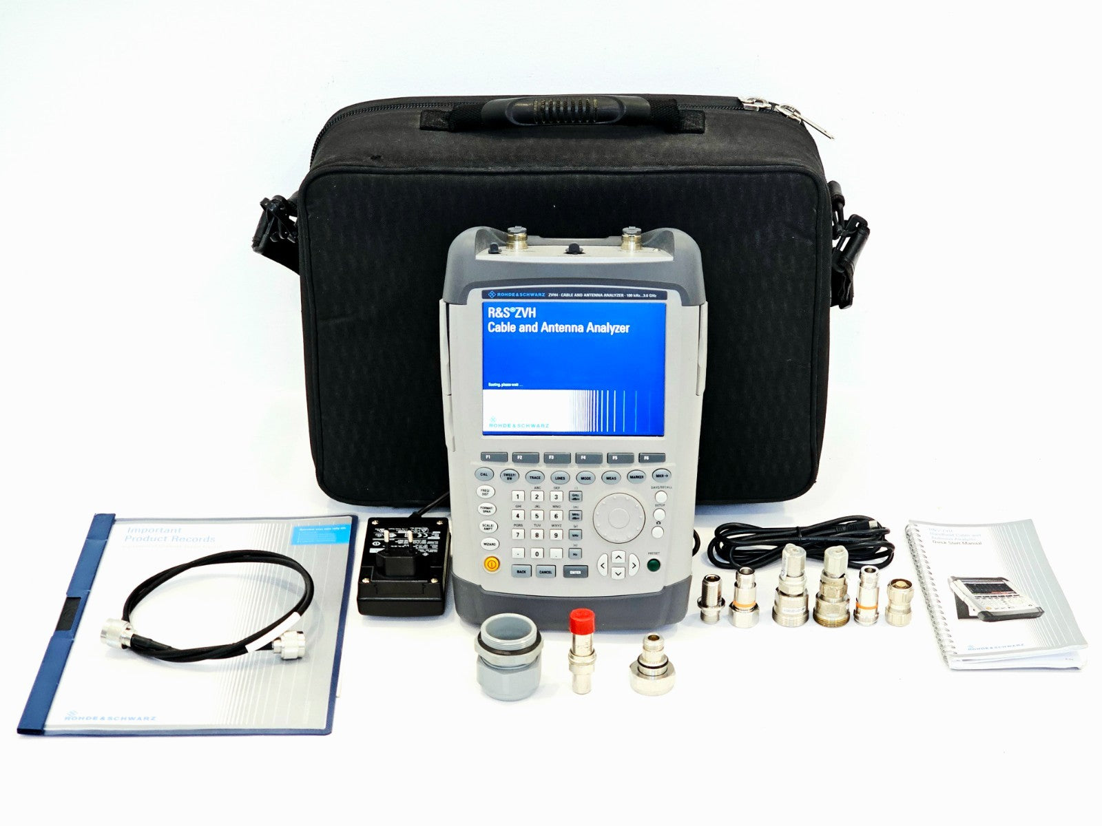 Rohde & Schwarz ZVH4 Cable and Antenna Analyzer 100kHz - 3.6GHz Options K40 K1