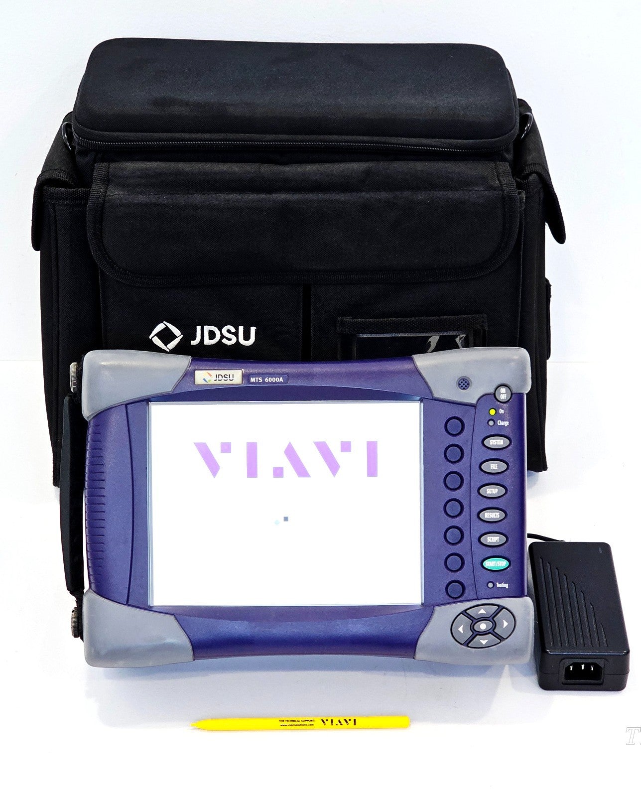 Viavi JDSU MTS 6000A with 81MRDISPAP CD PMD AP Dispersion Analyzer 1260-1640 nm1