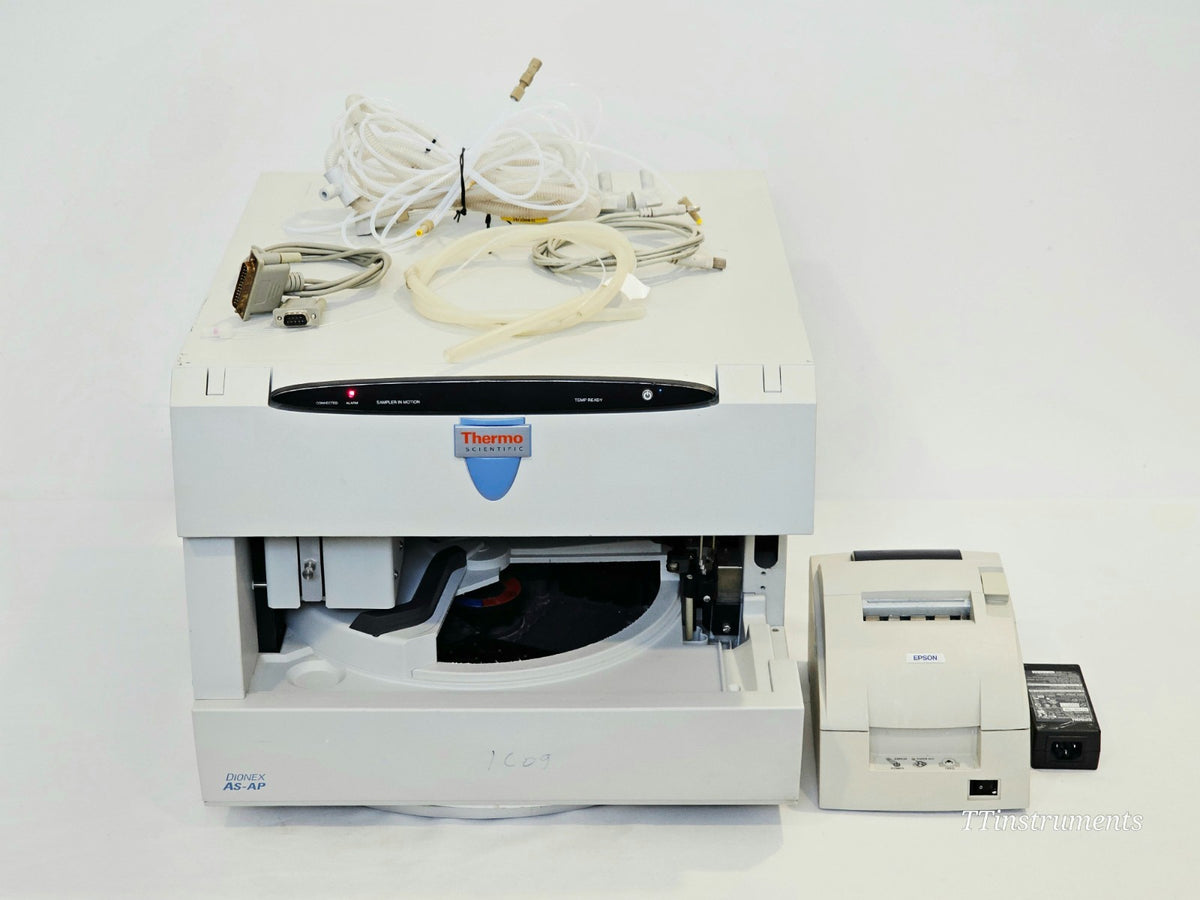 Thermo Scientific used autosampler liquid handling lab instrument front view