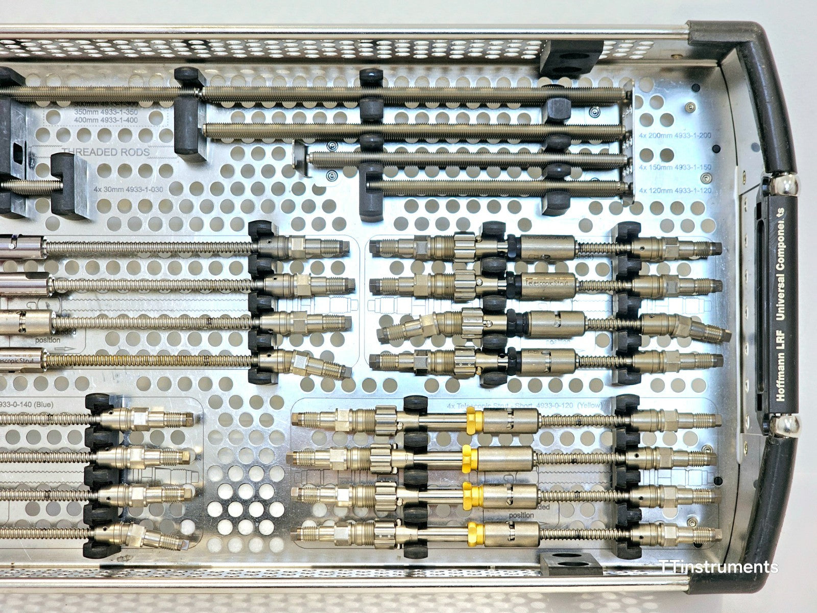 Stryker Hoffman LRF apex pins in various lengths including 150mm, 180mm and 200mm