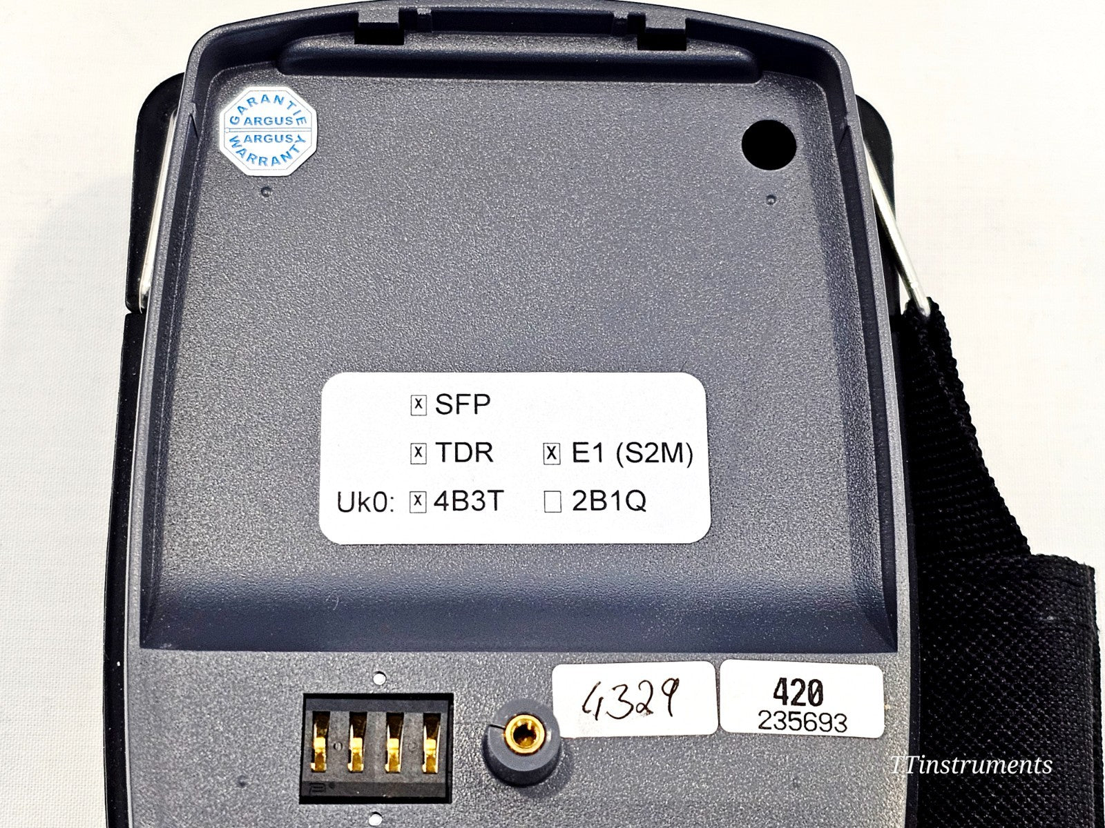Intec Argus 166 GigE + ADSL Annex B & J VDSL SHDSL ISDN Loop Ethernet + TDR ....2