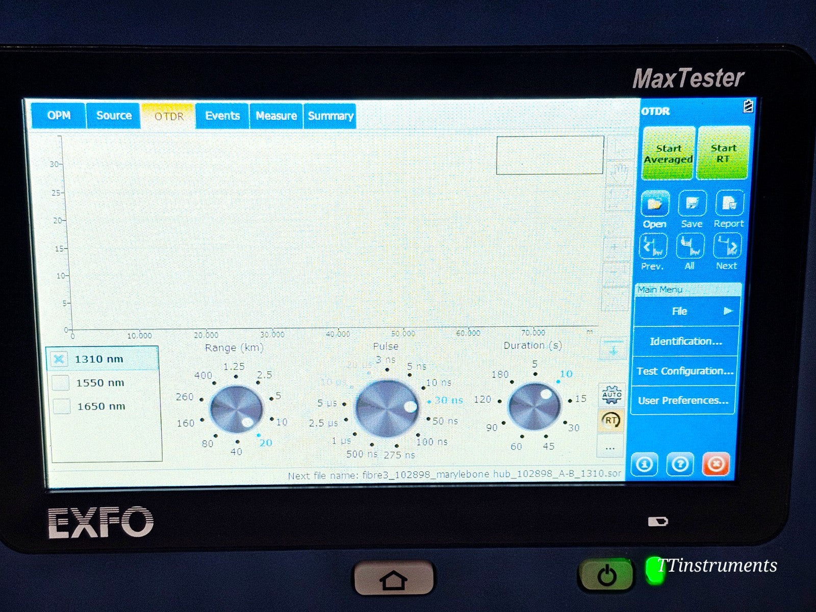Cal'd EXFO MAX-730D-SM8 SM OTDR iOLM MaxTester 1310/1550/1650 LIVE  + 430B Scope14