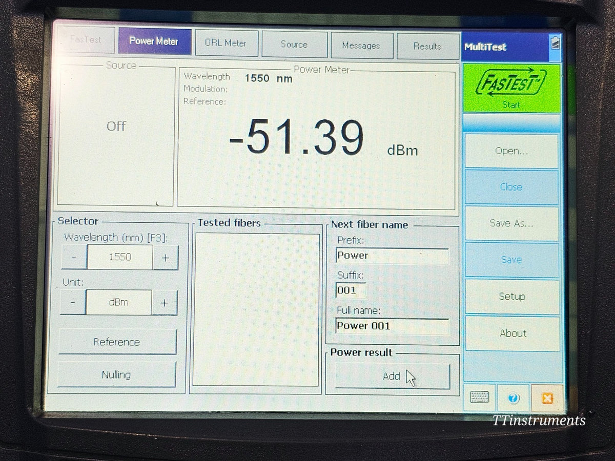 EXFO FTB-200 V2 OTDR 1310/1550/1625nm FTB-7300E-234B + FTB-3932 MultiTest21