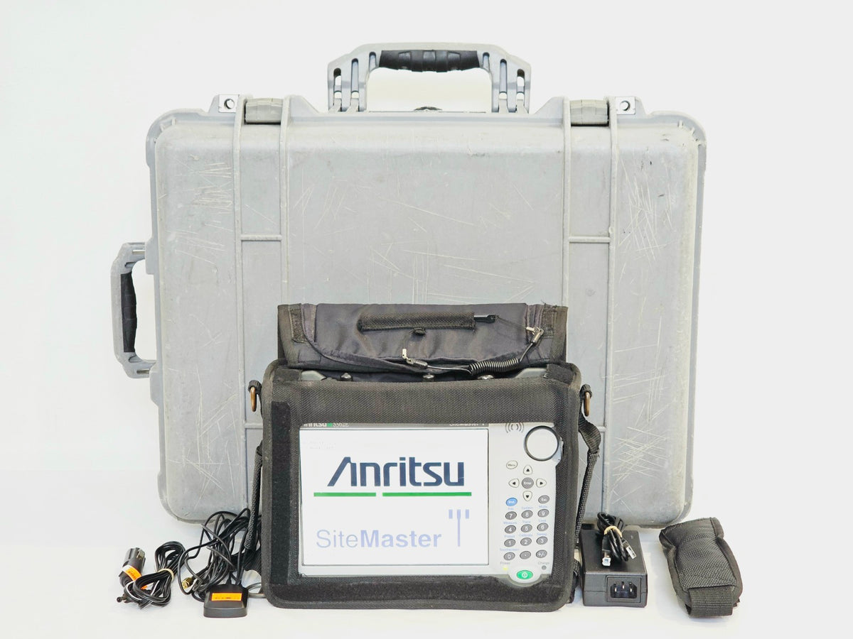 Calibrated Anritsu S362E 6GHz SiteMaster Cable & Antenna Analyzer Op 10/21/25/310