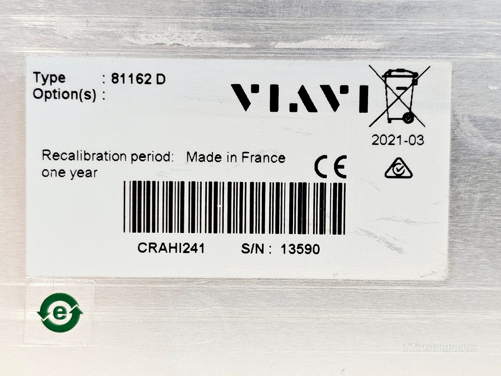 Viavi JDSU MTS 6000A + 81162D 1625 Filtered OTDR 50 dB High Power In-service