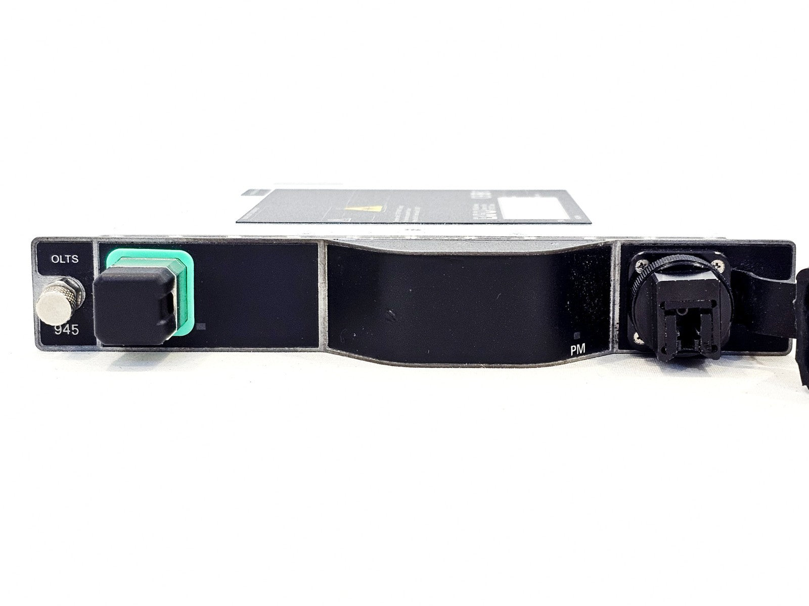 EXFO FTBx-945-SM3-EA fibre test module cosmetic condition close-up